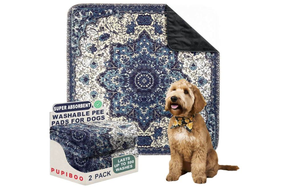 washable dog pads by puppiboo, gifts under $30